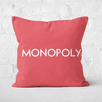 Monopoly Go Square Cushion - 60x60cm - Soft Touch