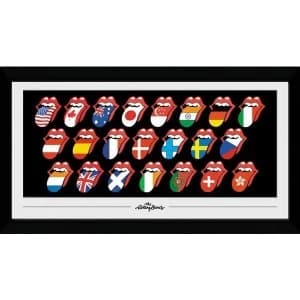 Rolling Stones Tongues 50 x 100 Collector Print