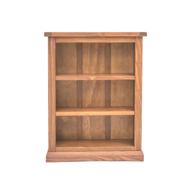 Cabinet Bits Bookcase with Plinth 90x70x25cm in Brown Size: 90 x 70 x 25cm Brown Unisex 90 x 70 x 25 cm