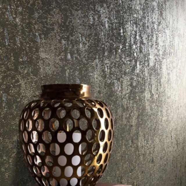 Galerie Industrial Effects Bronze Metallic Plain Texture Wallpaper Roll