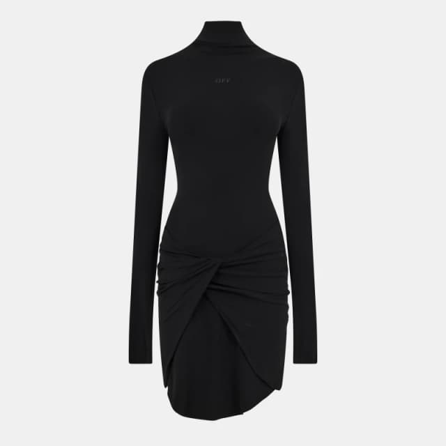 Off White Womens Floor-Length Maxi Dress Black female 4 (3XS)