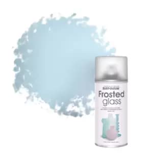 Rust-Oleum Frosted Glass Ocean Matt Frosted Glass Effect Topcoat Spray Paint, 150Ml