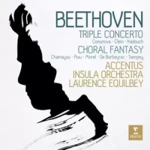 Beethoven Triple Concerto/Choral Fantasy by Ludwig van Beethoven CD Album