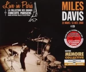 Live in Paris 21 Mars/11 Oct 1960 by Miles Davis CD Album