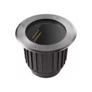 05-leds C4 - Spot Gea LED Wall Washer, stainless steel and glass, 22 cm