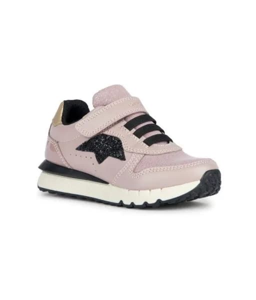 Geox Fastics Trainer, Pink, Size 6 Older
