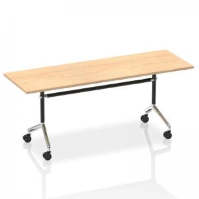 Impulse Impulse 1800mm Flip Top Rectangular Table Maple Top IFTR1800MPE
