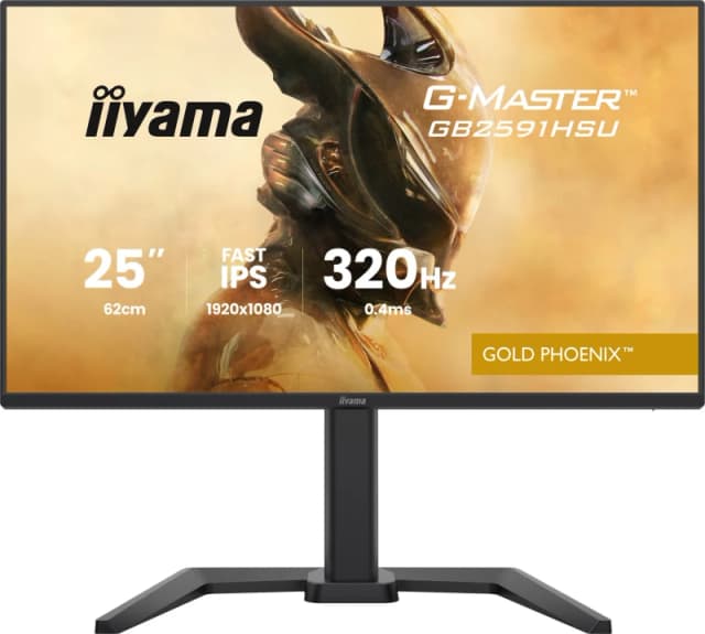 iiyama iiyama G-MASTER 24.5" FHD 320Hz Gaming Monitor (GB2591HSU-B1) GB2591HSU-B1