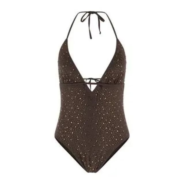 Womens 1 Piece swimsuit Guess Ivy Vert Female M