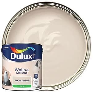 Dulux Walls & Ceilings Natural Hessian Silk Emulsion Paint 2.5L