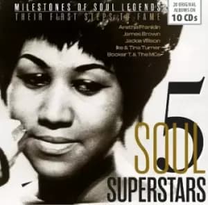 5 Soul Superstars Their First Steps to Fame by Various Artists CD Album