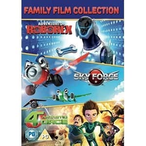Family Film Collection: Adventure Of Roborex Sky Force Fantastic 4orce DVD