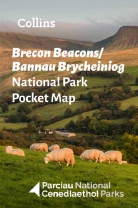 Brecon Beacons National Park Pocket Map. By National Parks UK, Collins Maps Books