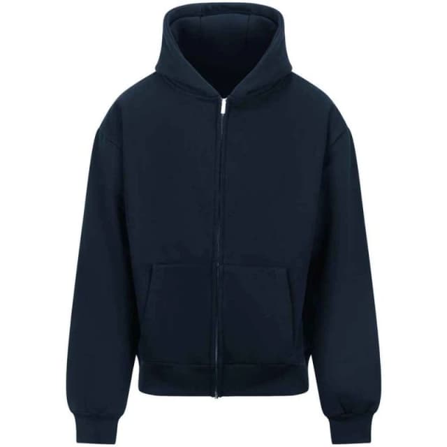 AWDis AWDis Men Signature Heavyweight Full Zip Hoodie in Navy Size: Small Navy S Male 5063693949792