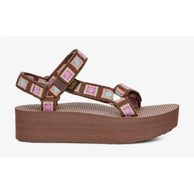 Teva Womens wedge sandals Teva Flatform Universal Marron Female 39