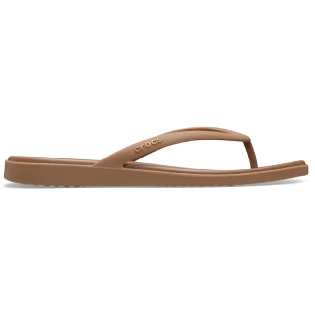 Crocs Women Miami Flips Milk Chocolate 6