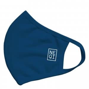 NEQI Kids Re-Useable Face Mask - Navy (Pack of 3)