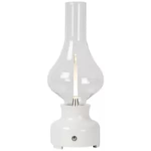 Lucide JASON - Table Lamp - LED Dim. - 1x2W 3000K - 3 StepDim - White