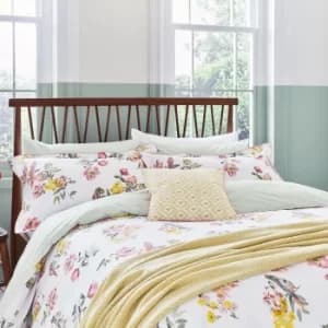 Joules Kelmarsh Floral Single Duvet Cover Set, Multi