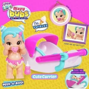 Little Live Bizzy Bubs S1 HP Peek A Boo Baby Swirley