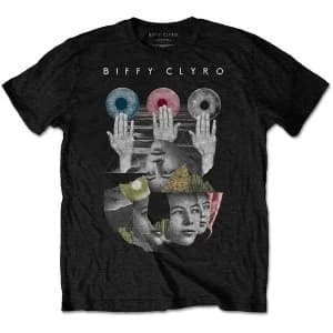 Biffy Clyro - Hands Unisex Large T-Shirt - Black