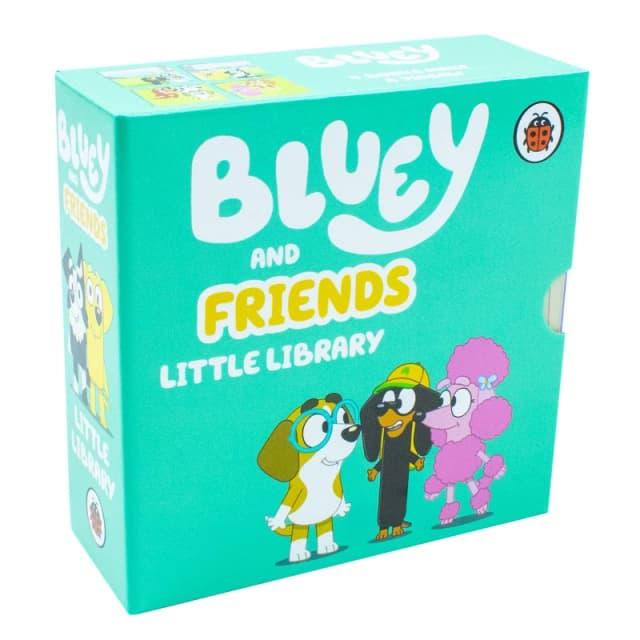 Bluey and Friends Little Library 4 Board Book Collection Box Set (Snickers and Coco, Honey and Chloe) Ladybird