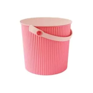 Omnioutil Storage Bucket & Lid Small Flamingo Pink LT Pink