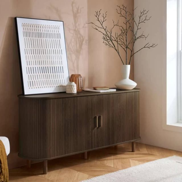 Birlea Axel Walnut 2 Door Sideboard