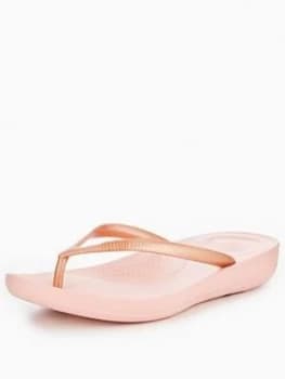 FitFlop iQushiontrade Ergonomic Flip Flop Nude Nude Size 3 Women