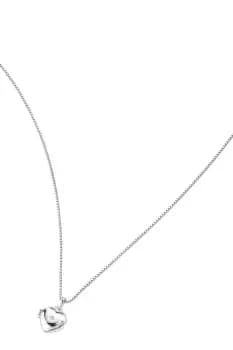 D For Diamond Heart Locket Pendant JEWEL P2549