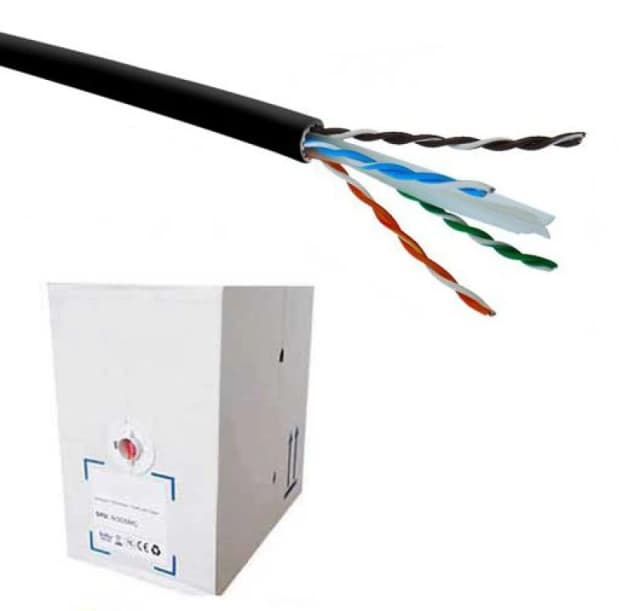 FDL CAT.6 UTP EXTERNAL GRADE INSTALLATION CABLE (305M BOX)