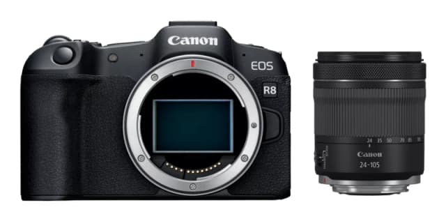 Canon EOS R8 + RF 24-105mm F4-7.1 IS STM MILC 24.2 MP CMOS 6000 x 4000