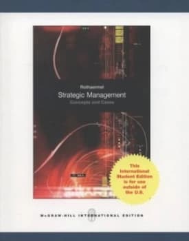 Strategic Management by Frank T Rothaermel Paperback