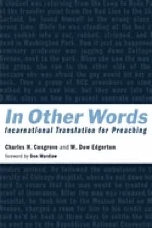 in other words incarnational translation for preaching