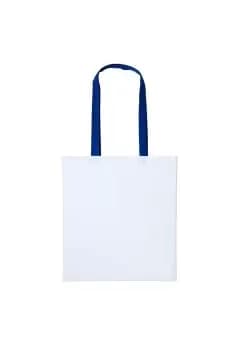 Varsity Cotton Shopper Long Handle Tote