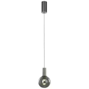 Netlighting Modern LED Hanging Pendant Chrome, Warm White 3000K 84lm