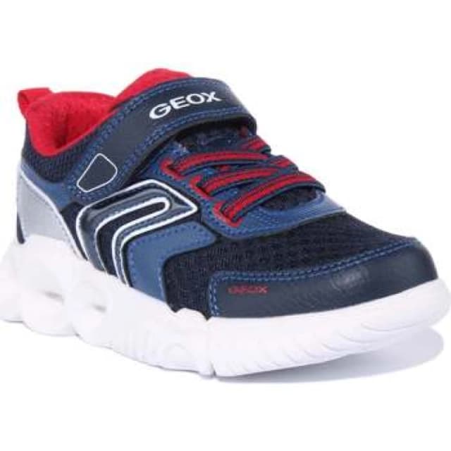 Geox J Wroom boys's Trainers in Blue