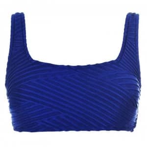 Seafolly Fresh Bikini Top - Blue Opal