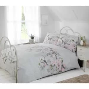 Rapport Home Furnishings King Eloise Duvet Set Grey