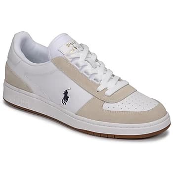 Polo Ralph Lauren POLO CRT PP-SNEAKERS-ATHLETIC SHOE mens Shoes Trainers in White,10,11,12