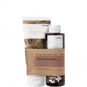 Korres Jasmine Body Milk and Body Cleanser Duo