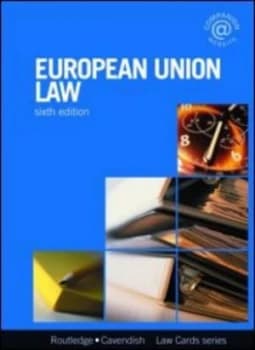 European Union Law by Routledge Book