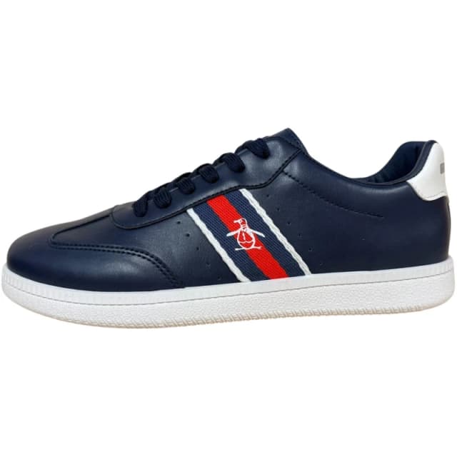 Original Penguin OP Low Profile Lace-Up Trainers Juniors Navy male 6 (39)