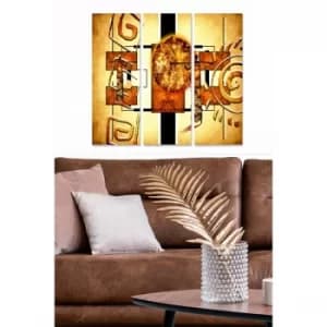 MDF789770020 Multicolor Decorative MDF Painting (3 Pieces)