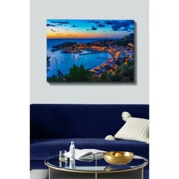 Kanvas Tablo (70 x 100) - 185 Multicolor Decorative Canvas Painting