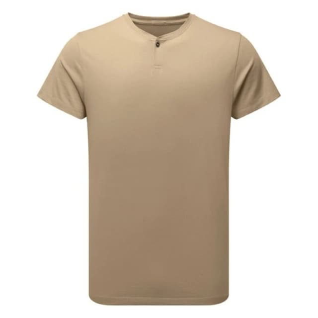 Premier Premier Men Comis T-Shirt in Khaki Size: Small Khaki S Male 5059958863262