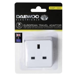 Daewoo European Travel Adaptor
