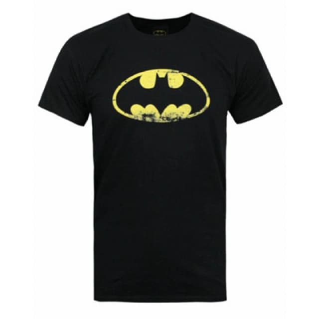 (Small) DC Comics Short Sleeved T-Shirt (Mens Black)