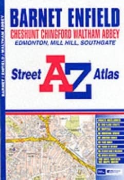 A-Z Barnet and Enfield Atlas Book
