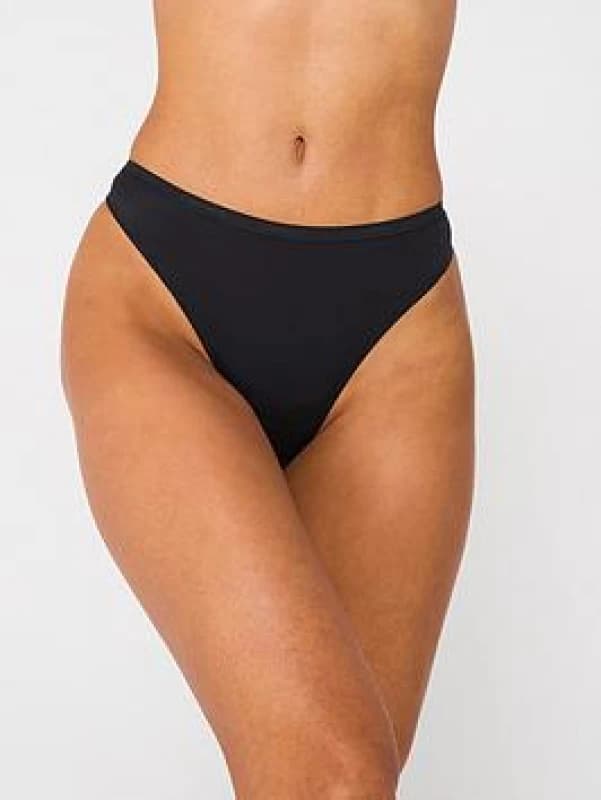 Calvin Klein Underwear Perfectly Fit Thong Black Women XS;S;M;L